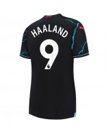 Manchester City Erling Haaland #9 Kolmaspaita Naisten 2023-24 Lyhythihainen